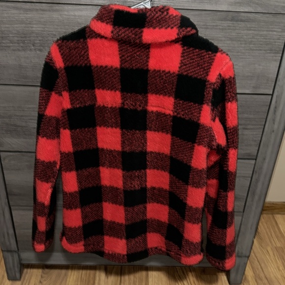 Columbia Plaid fleece Jacket❤️! - Picture 5 of 5